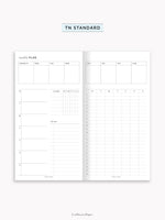 W129 | Weekly Planner, WO2P