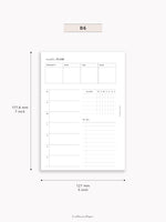 W129 | Weekly Planner, WO2P