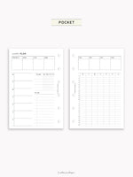 W129 | Weekly Planner, WO2P