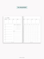 W129 | Weekly Planner, WO2P