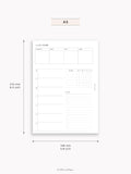 W129 | Weekly Planner, WO2P