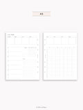 W129 | Weekly Planner, WO2P