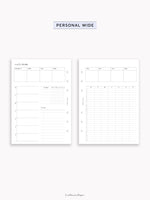 W129 | Weekly Planner, WO2P