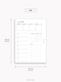 W129 | Weekly Planner, WO2P