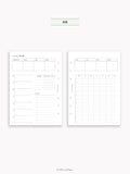 W129 | Weekly Planner, WO2P