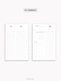 W130 | Weekly Planner, WO4P