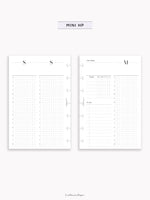 W130 | Weekly Planner, WO4P