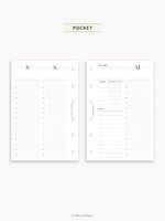 W130 | Weekly Planner, WO4P