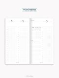 W130 | Weekly Planner, WO4P