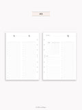 W130 | Weekly Planner, WO4P