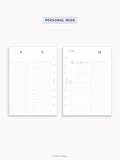 W130 | Weekly Planner, WO4P