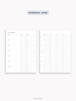 W131 | Weekly Planner (WO2P)