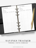 T109 | Money Savings Challenge Tracker