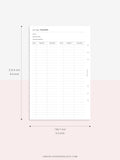 T109 | Money Savings Challenge Tracker